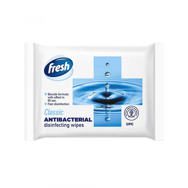 Hemija Maramice vlažne Fresh Antibacterial u kesici 1/1 Slika 1