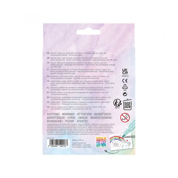 Flomaster školski Faber Castell Unicorn 1/10+3 554213 Slika 3