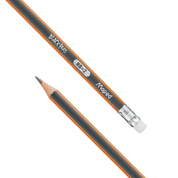 Grafitna olovka Maped hb sa gumicom 1/12 Slika 2