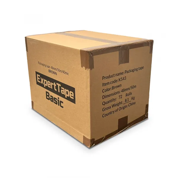 Samolepljiva selotejp traka ExpertTape Basic 48x50 /40 mikrona/ mat Slika 3