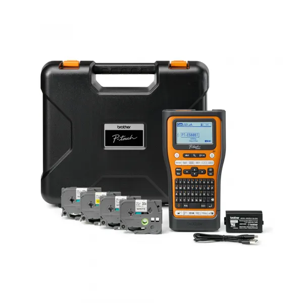 Brother PT- E560BTSPQL1 Štampač nalepnica kofer adapter Slika 1