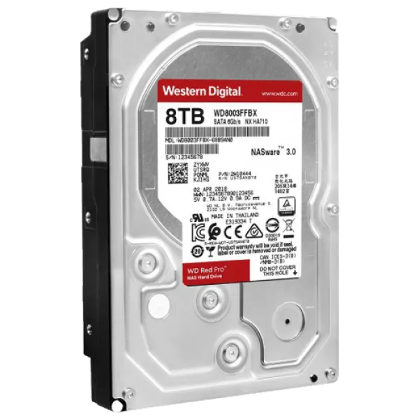 HDD WD 8TB WD8003FFBX 256MB 7200rpm Red Pro Slika 1