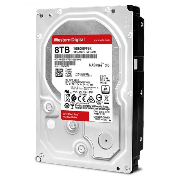 HDD WD 8TB WD8003FFBX 256MB 7200rpm Red Pro Slika 2