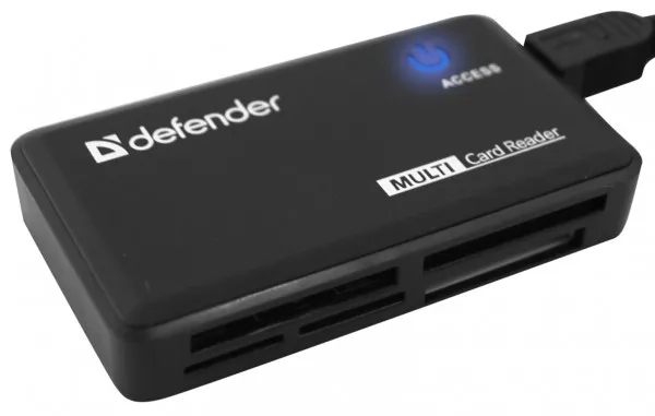 Čitač kartica Defender Optimus USB 2.0, 5 slot., crni - Image 2