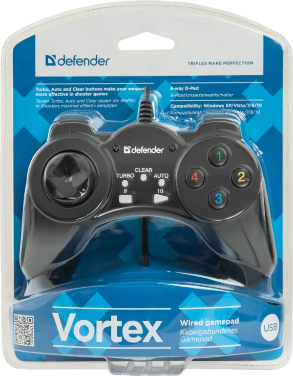 Gamepad Defender Vortex USB, žični Slika 1