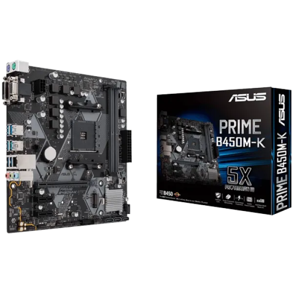 MB AM4 ASUS PRIME B450M-K II Slika 1