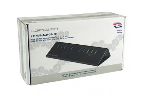 HUB LC Power LC-HUB-ALU-2B-10 USB3.0 Aluminium Slika 3