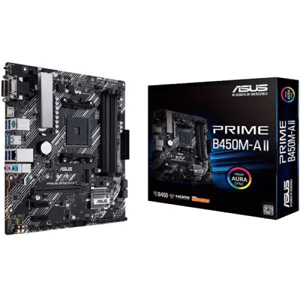 MB AM4 ASUS PRIME B450M-A II Slika 1