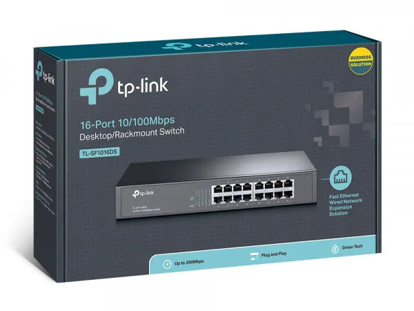 TP-Link LAN Switch TP-LINK TL-SF1016DS 16-port 10/100Mb Slika 2