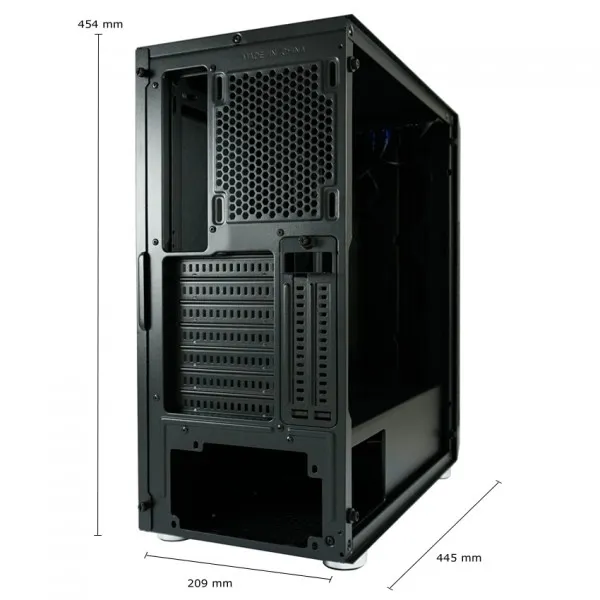 Kućište LC Power LC-702B-ON Skyscraper_X Gaming mATX Slika 4