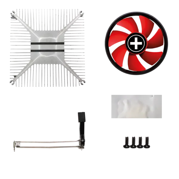 Cooler AMD PRO K Xilence A250PWM Black 89W Slika 4