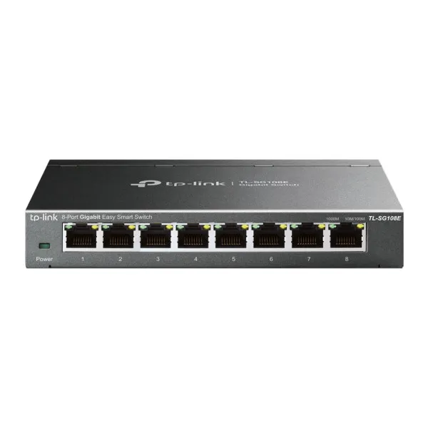 TP-Link LAN Switch TP-LINK TL-SG108E Gigabit 10/100/1000Mbps Slika 1