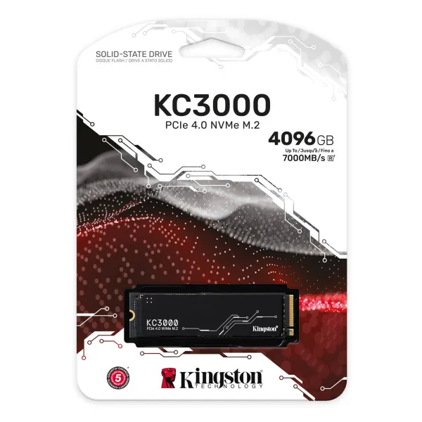 SSD M.2 4TB Kingston SKC3000D/4096G Slika 3