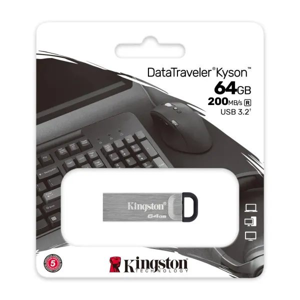 USB Flash Kingston 64GB DataTraveler Kyson USB 3.2, DTKN/64GB Slika 3
