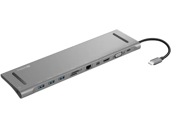 Docking station Sandberg AIO 136-23 USB-C - HDMI/VGA/mini DP/LAN/3xUSB 3.0 Slika 1