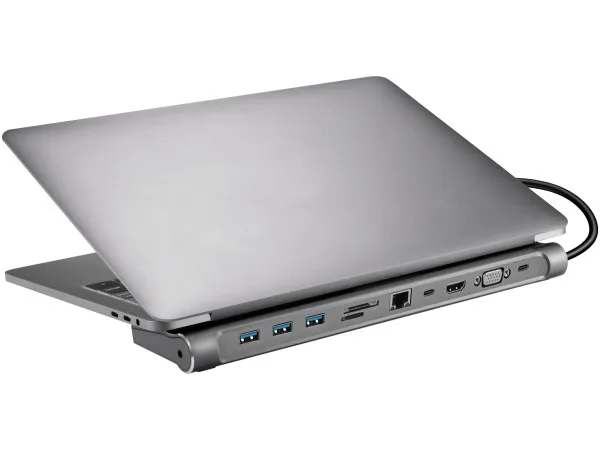 Docking station Sandberg 10in1 USB-C - HDMI/VGA/LAN/3xUSB 3.0/USB C 136-31 Slika 2