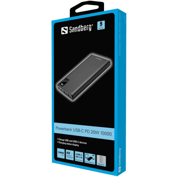 Powerbank Sandberg USB-C 420-58 10000mAh 20W Slika 2