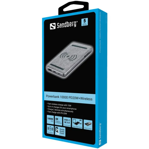 Powerbank Sandberg 420-61 10000mAh WiFi Slika 2