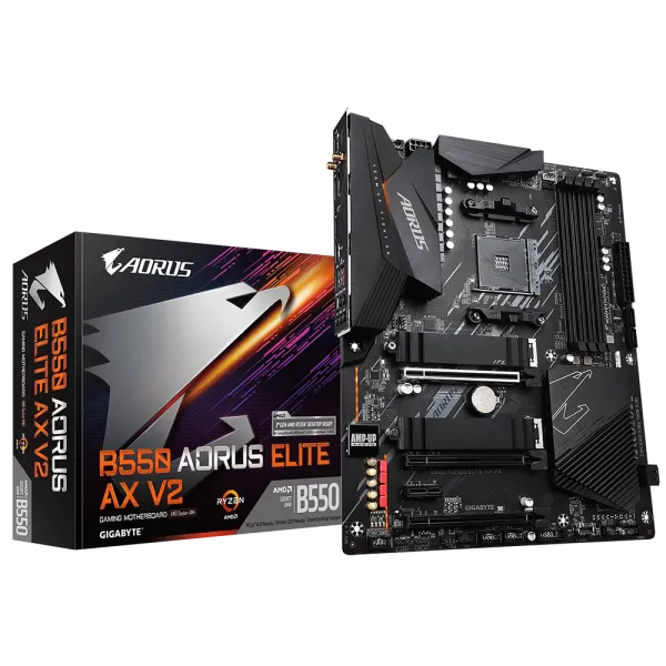 Gigabyte MB AM4 GIGABYTE B550 AORUS ELITE AX rev. 2.0 Slika 1