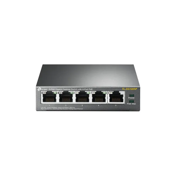 TP-Link LAN Switch TP-LINK TL-SG1005P 10/100/1000 5port (4 PoE) Slika 4