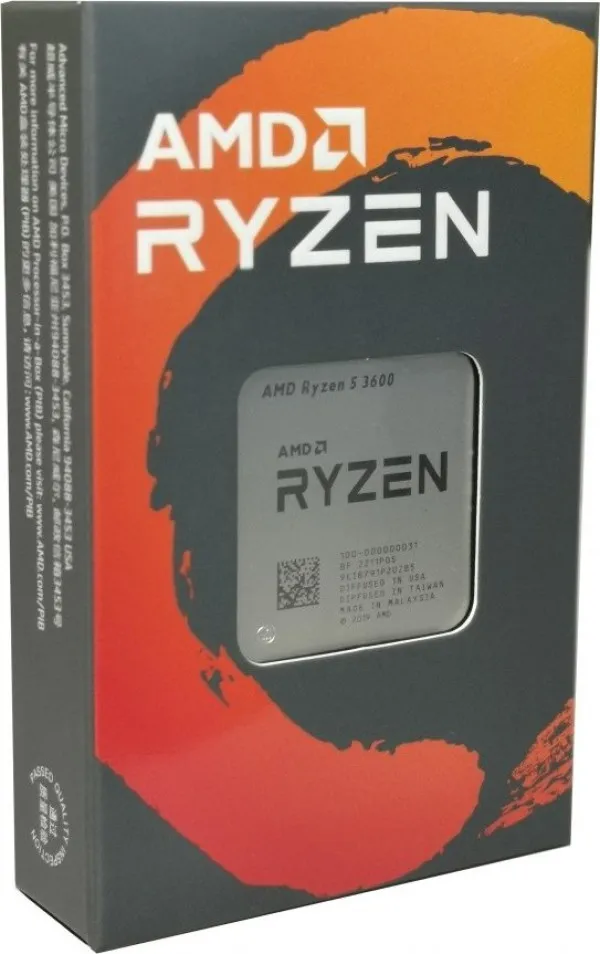 CPU AM4 AMD Ryzen 5 3600 6C/12T 3.60-4.20GHz 100-100000031AWOF Slika 1