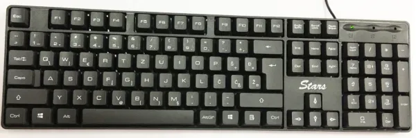 Tastatura Stars Solutions USB YU black Slika 1