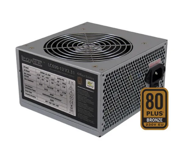 Napajanje LC Power LC600-12 80Plus Bronze, APFC v2.31 12cm Fan Slika 2