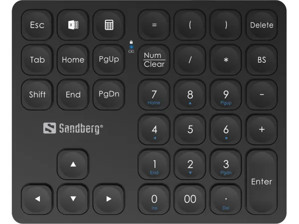 Bežična numerička tastatura Sandberg USB Pro 630-09 Slika 4