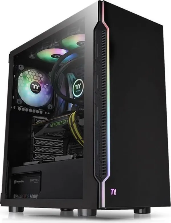 Kućište Thermaltake H200 TG RGB/Black/Win/SPCC/Glass/CA-1M3-00M1WN-00 Slika 1