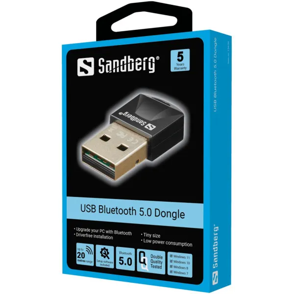 Bluetooth adapter Sandberg 5.3 Dongle 134-34 Slika 3