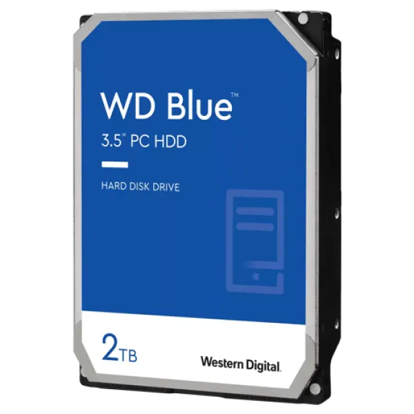 HDD WD 2TB 3.5" SATA III 256MB 7.200rpm WD20EZBX Blue Slika 1