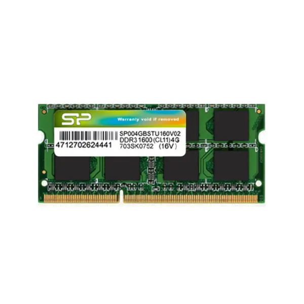 SILICON POWER RAM SODIMM DDR3 8GB 1600MHz Silicon Power SP008GBSTU160N02 Slika 1