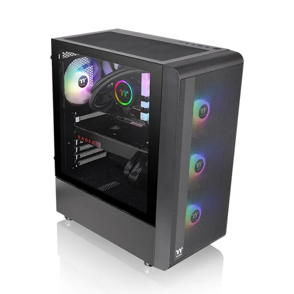 Kućište Thermaltake S200 TG ARGB/Black/Glass/120mm ARGB/no PSU/CA-1X2-00M1WN-00 Slika 1