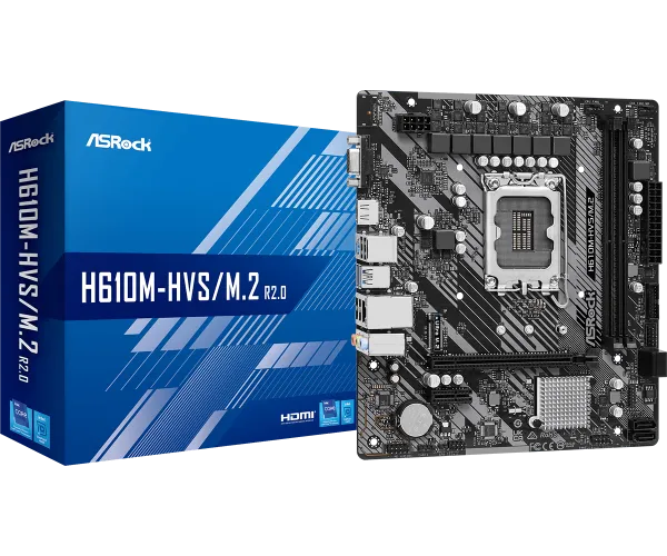 MB s1700 ASRock H610M-HVS/M.2 R2.0 90-MXBJJ0-A0UAYZ Slika 1