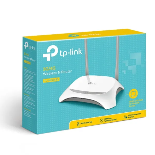 TP-Link LAN Router TP-LINK TL-MR3420 3G/4G Wireless N - Image 5