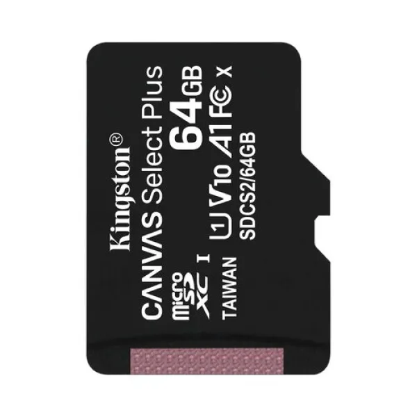 Micro SD Kingston 64GB Canvas Select Plus SDCS2/64GBSP bez adaptera Slika 1