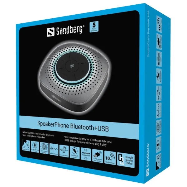 Bluetooth+USB speakerfon Sandberg 126-41 - Image 5