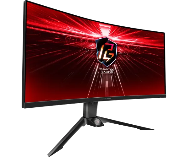 ASRock Monitor 34" AsRock PG34WQ15R2B VA 3440x1440/165Hz/1ms/HDMIx2/DP/zvučnici Slika 3