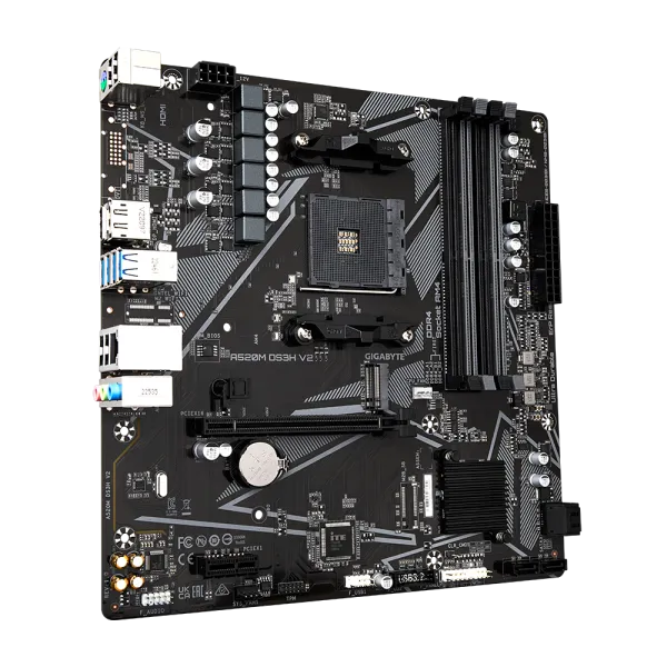 MB Gigabyte AMD AM4 A520M DS3H V2 1.0 Slika 3