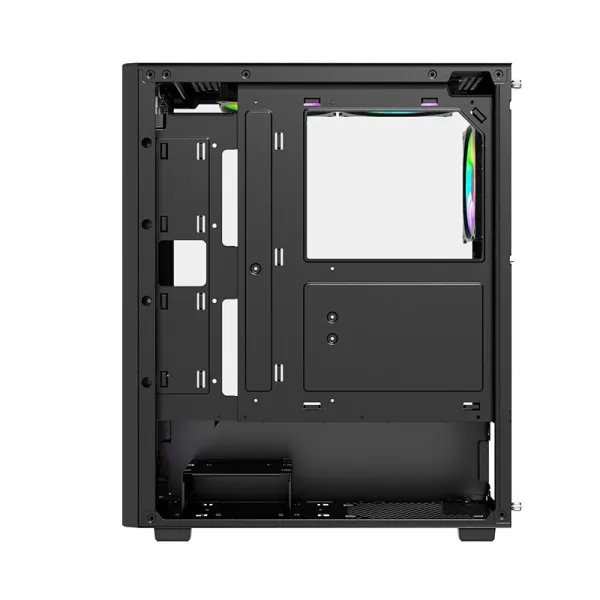 Kuciste Raidmax Obsidian window/black, 4x 120mm RGB/650W/RO650RGB Slika 4
