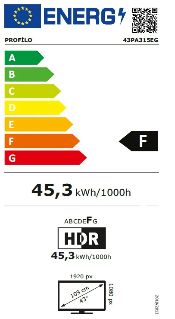 PROFiLO TV PROFILO SMART LED 43" 43PA315EG FHD 1920x1080/ANDROID 11/DVB-T2/C/S2/black - Image 2