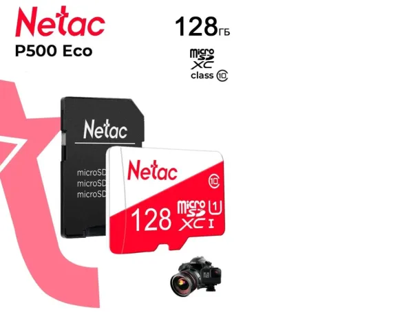 Micro SDXC Netac 128GB P500 ECO NT02P500ECO-128G-R sa adapterom Slika 1