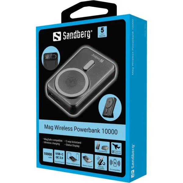 Powerbank Sandberg Mag 420-94 10000mAh Wireless 15W Slika 6