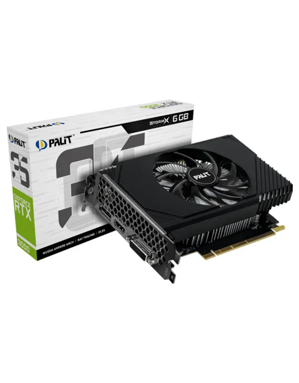 PALIT SVGA Palit GeForce RTX3050 StormX 6GB GDDR6, NE63050018JE-1070F Slika 1