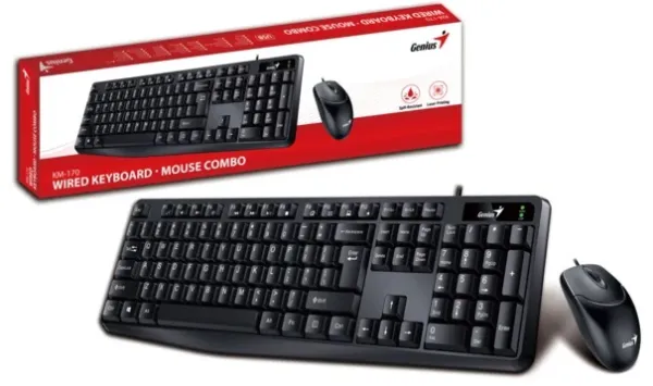 Tastatura+miš USB Genius KM-170 US Slika 1