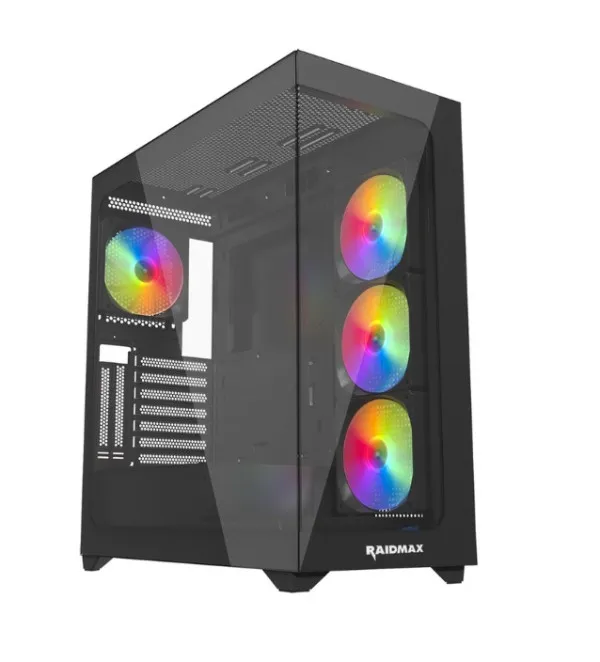 Kuciste Raidmax Infinita 800 ARGB, i800TBF (Black) Slika 1