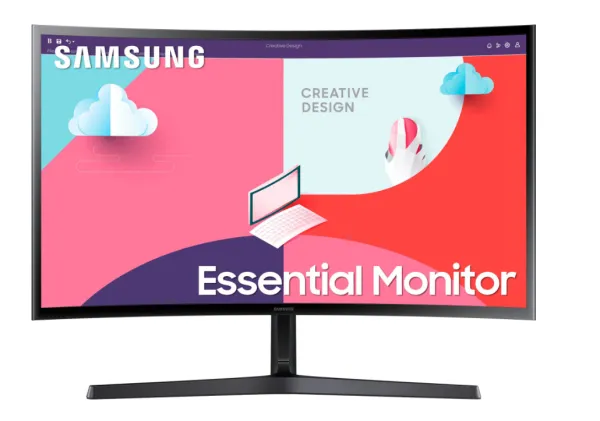 Monitor 23.8" Samsung S24C366EAU VA 1920x1080/75Hz/4ms/HDMI/VGA Slika 1