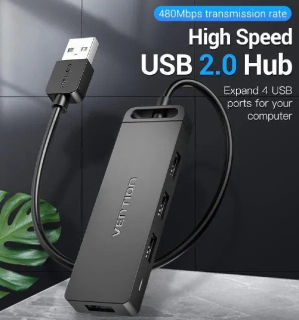 USB HUB 4port Vention CHMBD 2.0 480Mbps Slika 3