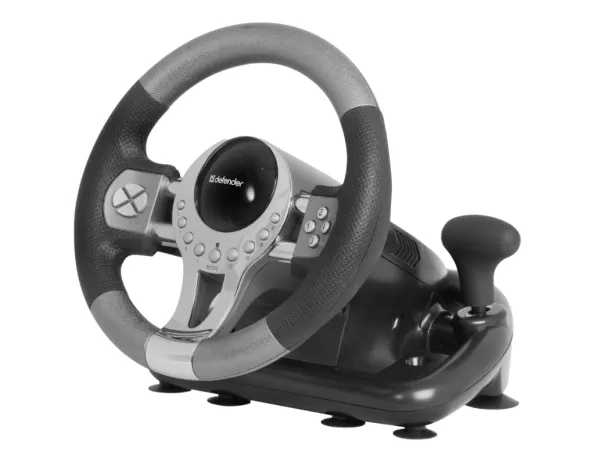 Gaming volan Defender Forsage GTR sa pedalama Slika 7