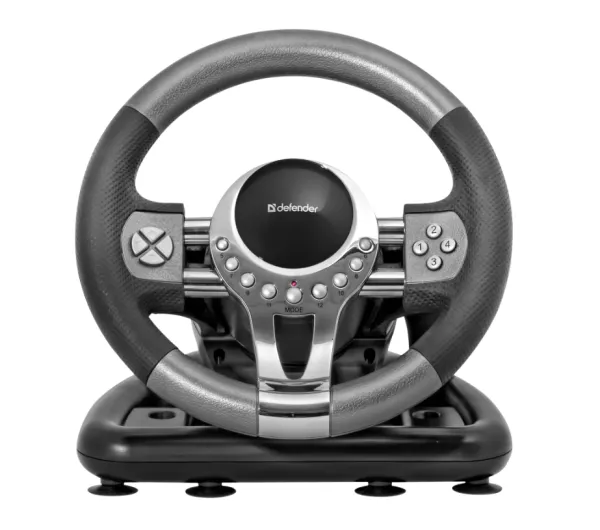 Gaming volan Defender Forsage GTR sa pedalama Slika 6